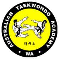 Taekwondo yellow and black Logo